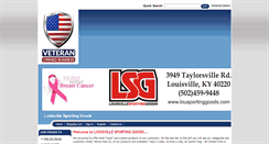 Desktop Screenshot of lousportinggoods.com